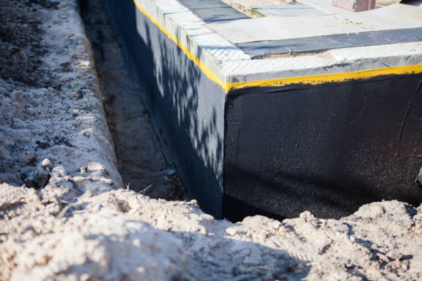 Professional Exterior Waterproofing technician working in Leesburg, OH